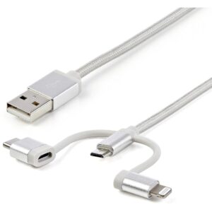 Startech USB-A to MicroUSB/USB-C/Lightning