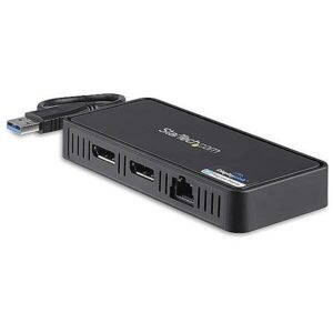 Startech USB TO DUAL DP DOCKING STATION DOCKING STATION 4K GBE USB 3.0 USBA2DPGB 0065030874328