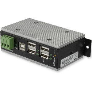 Startech 4-PORT INDUSTRIAL USB HUB . HB20A4AME 0065030878623