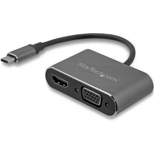 Startech USB-C TO VGA AND HDMI ADAPTER . CDP2HDVGA 0065030880695