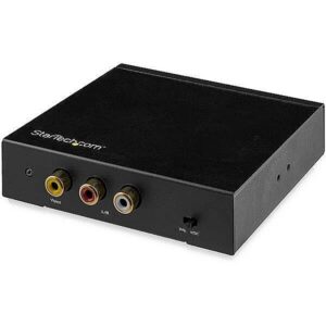 Startech HDMI TO RCA CONVERTER BOX WITH AUDIO-COMPOSITE VID ADAPTER HD2VID2 0065030880824