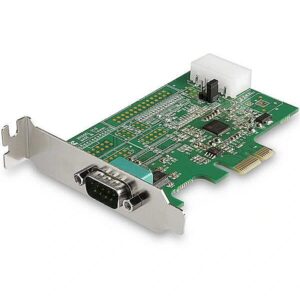 Startech 1 PORT RS232 SERIAL PCIE CARD PCI EXPRESS CARD - 16950 UART PEX1S953LP 0065030881159