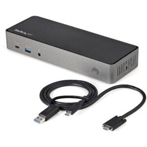 Startech USB-C USB-A DOCK TRIPLE 4K 60HZ DP/HDMI - 85W PD DK31C3HDPDUE 0065030881944