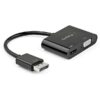 Startech DP TO HDMI VGA ADAPTER . DP2VGAHD20 0065030884419