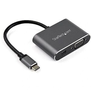 Startech USB C TO MDP OR VGA ADAPTER VGA OR MINI DP - HDR 4K 60 CDP2MDPVGA 0065030884518