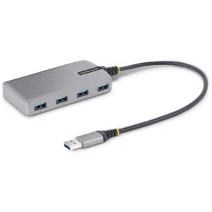 Startech 4-PORT USB HUB 5GBPS PORTABLE DESKTOP PORTABLE EXPANSION HUB 5G4AB-USB-A-HUB 0065030893220