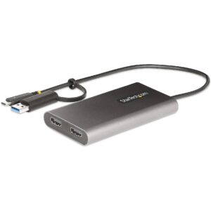 Startech USB-C TO DUAL-HDMI ADAPTER . 109B-USBC-HDMI 0065030894579