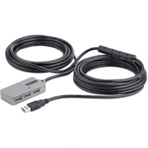 Startech USB EXTENDER HUB 10M USB 3.0 USB 3.0 EXTENSION CABLE W/ USB H U01043-USB-EXTENDER 0065030897365