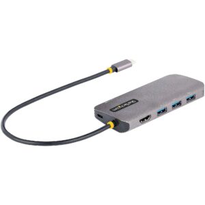 Startech USBC MULTIPORT ADAPTER 4K 60HZ HDMI VIDEO/5GBPS USB HUB/100W PD 127B-USBC-MULTIPORT 0065030897372