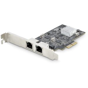 Startech PR22GI-NETWORK-CARD 2-PORT 2.5G PCIE NETWORK CARD PR22GI-NETWORK-CARD 0065030898140