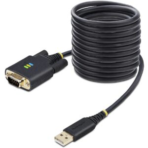 Startech 10FT/3M USB TO SERIAL CABLE DB9 RS232 ADAPTER 1P10FFC-USB-SERIAL 0065030898331