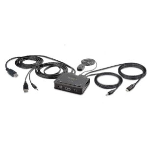 Startech C2-H46-UAC-CBL-KVM 2-PORT HYBRID CABLE KVM SWITCH C2-H46-UAC-CBL-KVM 0065030899345