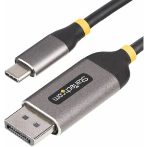 Startech 10FT USB-C TO DP ADAPTER CABLE . 142-USBC-DP-8K-10F 0065030901291