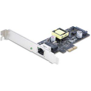 Startech 2.5GBPS POE NETWORK CARD PCIE 802.3AF/AT POE+ ETHERNET NI PR12GIP-NETWORK-CARD 0065030903493