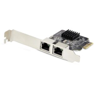 Startech 2-PORT NETWORK CARD TAA TAA-COMPLIANT NIC WINDOWS/LINUX ST1000SPEXD4T 0065030911047