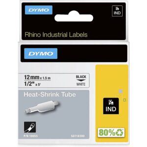 DYMO Rhino IND ORIGINAL heat shrink tubing 12mm x 1.5m