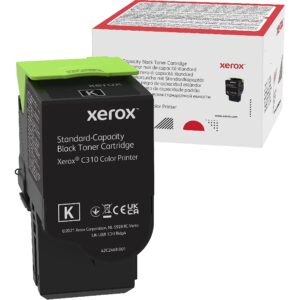 Xerox C310 BLACK STANDARD CAPACITY TONER CARTRIDGE (3000 P 006R04356 0095205068443