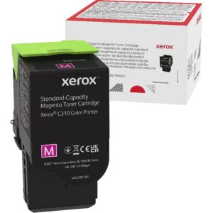 Xerox C310 MAGENTA STANDARD CAPACITY TONER CARTRIDGE (2000 P 006R04358 0095205068467