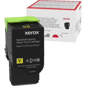 Xerox C310 YELLOW STANDARD CAPACITY TONER CARTRIDGE (2000 P 006R04359 0095205068474