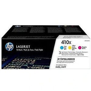 Hewlett Packard Toner HP 410X black 3pack |  3x5000pgs | LaserJet Pro M452/M377/M477 CF252XM 0190780321348