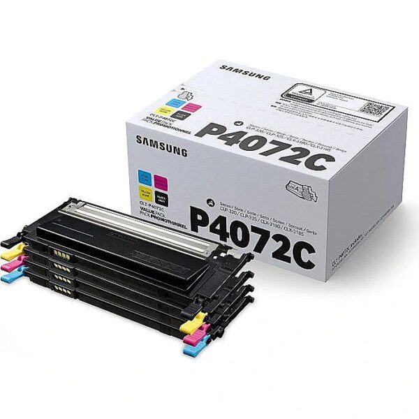 Samsung Toner CLT-P4072C 4-pack SU382A 0191628449408