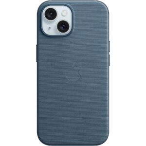 Apple iPhone 15 FineWoven Case with MagSafe - Pacific Blue MT3G3ZM/A 0194253945482