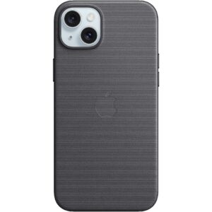 Apple iPhone 15 Plus FineWoven Case with MagSafe - Black MT423ZM/A 0194253945543