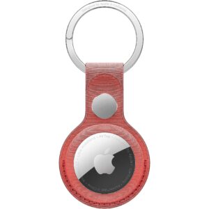 Apple AirTag FineWoven Key Ring - Coral MT2M3ZM/A 0194253946113