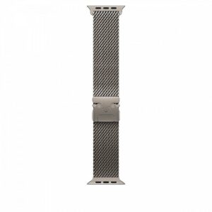 Apple Natural Titanium Milanese Loop 49 mm - M MXKD3ZM/A 0195949656194