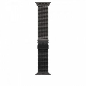 Apple 49MM BLACK TITANIUM MILANESE LOOP - MEDIUM MXKG3ZM/A 0195949656316