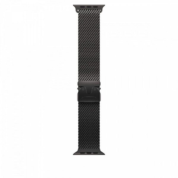 Apple 49MM BLACK TITANIUM MILANESE LOOP - MEDIUM MXKG3ZM/A 0195949656316