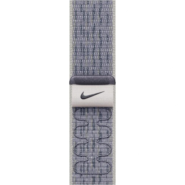 Apple 46MM GREY/BLUE NIKE SPORT LOOP . MXU13ZM/A 0195949707605