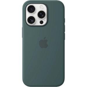 Apple iPhone 16 Pro Silicone Case with MagSafe - Lake Green MYYR3ZM/A 0195949885402