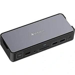 Verbatim USB centrmezgls Verbatim USB-C Pro Docking Station 15 in 1 32171V 023942321712