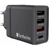 Verbatim Lādētājs Verbatim Wall Charger 30W Black 49700V 023942497004