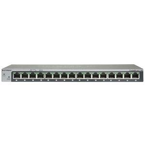 Netgear ProSafe 16-Port Gigabit Desktop Switch Metal (GS116GE) GS116GE 0606449035001