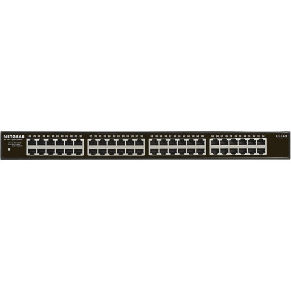 Netgear 48Port Switch 10/100/1000 GS348 GS348-100EUS 0606449120219