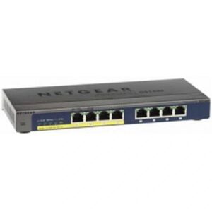 Netgear 8-PT PoE+ Gigabit Switch Metal Budget PoE 123W (GS108PP) GS108PP-100EUS 0606449130034