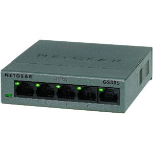 Netgear GS305 5-port Un managed Switch 5x5GE GS305-300PES 0606449140095