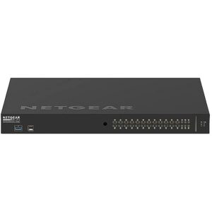 Netgear AV LINE M4250-26G4XF-POE+ 24X1G POE+ 4XSFP+ MANAGED 480W GSM4230PX-100EUS 0606449151619