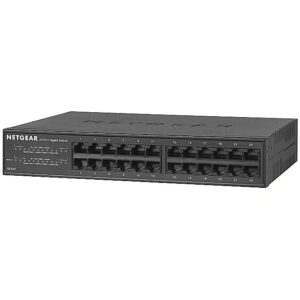 Netgear 24-PORT GE UNMANAGED SWITCH WALL AND RACKMOUNT GS324-200EUS 0606449152012