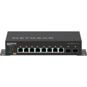 Netgear M4250-8G2XF-POE+ 220W FULLY MANAGED SWITCH 8-PORT AV LINE GSM4210PX-100EUS 0606449160222