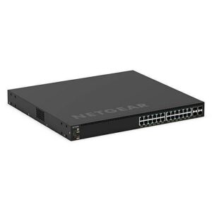 Netgear  Switch GSM4328 24xGE PoE+ 4xSFP+ GSM4328-100NES 0606449161922