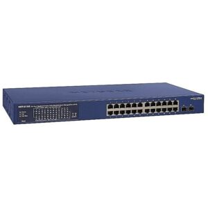 Netgear 24port GE PoE+ Smart Managed Pro Switch GS724TP GS724TP-300EUS 0606449162660