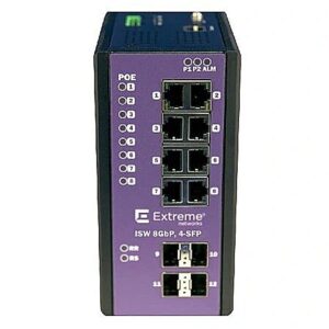 Extreme Networks ISW 8GBP4-SFP 8-PORT POE+ 4-SFP 16804 0644728168040