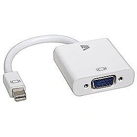 V7 ADAPTER MINI DP TO VGA WHITE CBL-MV1WHT-5E 0662919044782