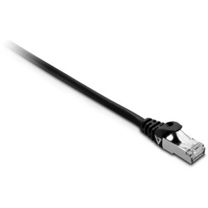 V7 CAT7 FSTP 1M BLACK RAW PATCH CABLE RJ45 W/ METAL SHIELDED V7CAT7FSTP-1M-BLK-1E 0662919088656