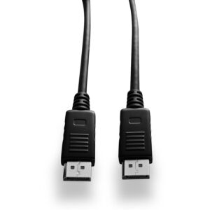 V7 DISPLAYPORT 2 DISPLAYPORT CABLE DP 2 DP BLACK 1.8M CABLE 4K OUT V7DP2DP-6FT-BLK-1E 0662919099072