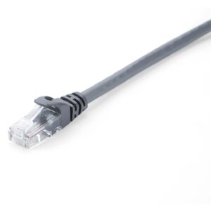 V7 CAT6 ETHERNET BLACK UTP 1M RJ45 100 COPPER SNAGLESS V7CAT6UTP-01M-BLK-1E 0662919099959