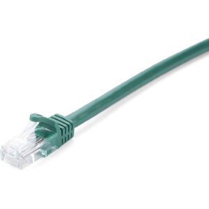 V7 CAT6 ETHERNET GREEN UTP 1M RJ45 100 COPPER SNAGLESS V7CAT6UTP-01M-GRN-1E 0662919100259